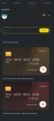 ShareCard Search Card